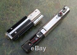 Vintage Graflex 3 Cell Custom FX Lightsaber, Proffie 2.2, Star Wars, Luke