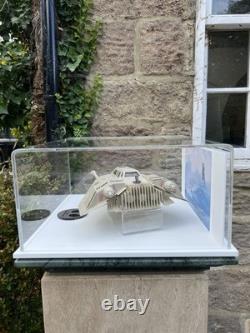Vintage Kenner Star Wars Snowspeeder in high quality custom made acrylic case