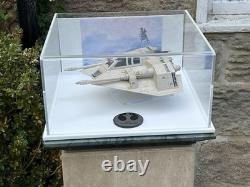 Vintage Kenner Star Wars Snowspeeder in high quality custom made acrylic case