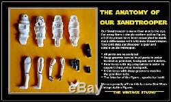 Vintage Kenner Styled Custom Star Wars Sandtrooper Patrol 4-pack stormtrooper