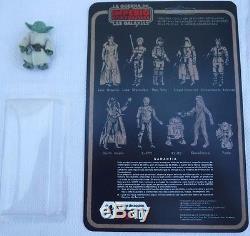 Vintage Original Star Wars Lili Ledy Yoda Imperio ESB & Custom LL Card Back Kit