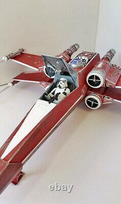 Vintage Star Wars X Wing Red Five Luke Skywalker Inspired Black Series Custom