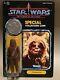 Vintage Style Custom Star Wars Potf Backing Card & Coin Chewbacca