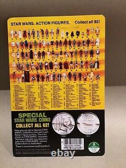 Vintage Style Custom Star Wars POTF Backing Card & Coin General Lando Calrissian