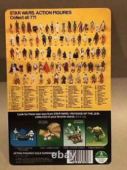 Vintage Style Custom Star Wars Revenge Of The Jedi Backing Card Boba Fett