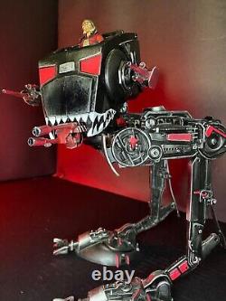 Warhammer X Star Wars AT-ST 40k Space Marine 2 Tank Vintage Kenner Custom