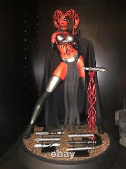 Xionart Star Wars Darth Talon statue. 1/4 scale custom statue! + EXTRAS